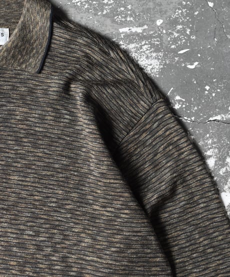 Used Wool Knit Polo -3 #Made in Turkey