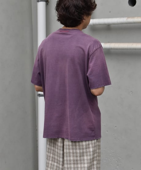 MOOJI MOOJI US Single Stitched T-Shirt Aged Plum