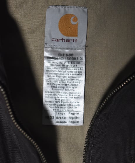 06' Deadstock Carhartt Hamilton Jacket Dark Brown