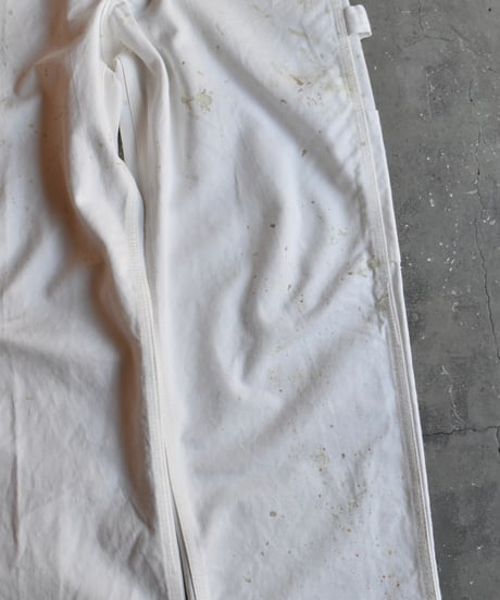 Used Stan Ray Painted Painter Pants White Made in USA 03-222