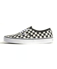 VANS Authentic Primary Check Racing Black/White