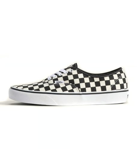 VANS Authentic Primary Check Racing Black/White