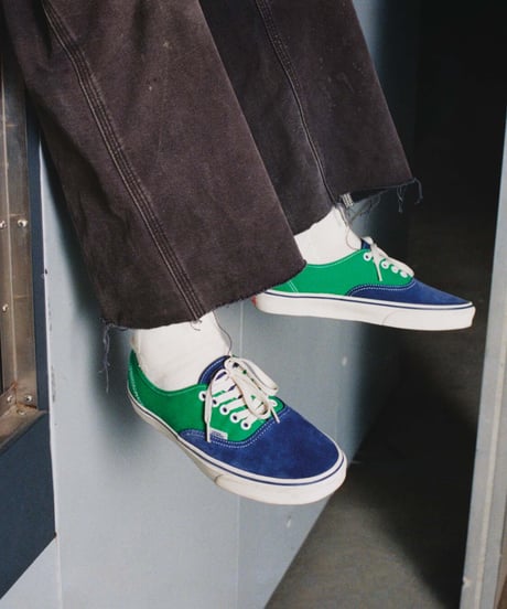 VANS Authentic Primary Navy Suede/Green