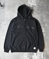 Stussy Scull Zip Hoodie -Made in USA