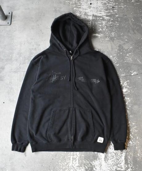 Stussy Scull Zip Hoodie -Made in USA