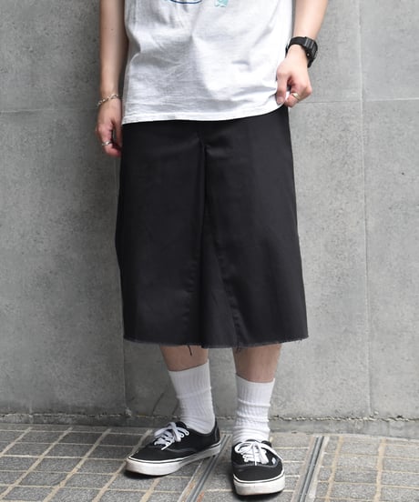 Used Dickies 874 Flex Customized Jorts Black 03-233