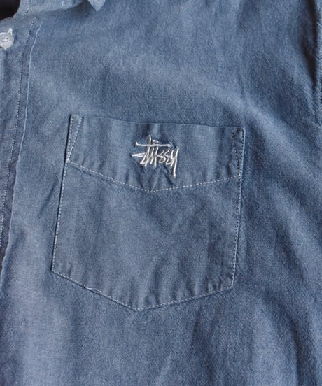 Used Stussy S/S Chambray Shirt 05-106