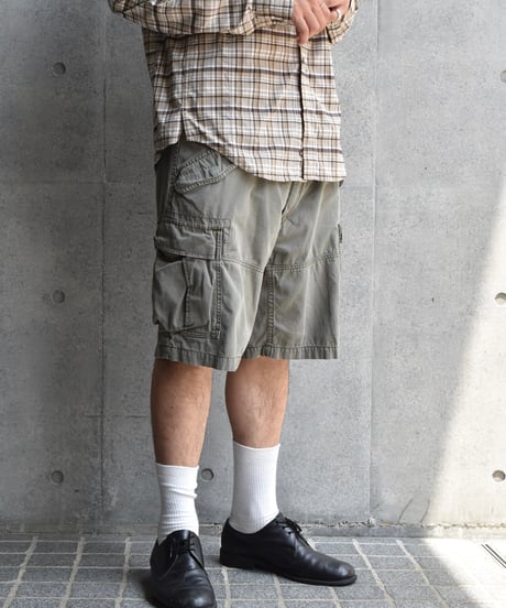Used Polo Ralph Lauren Cargo Shorts Olive 03-219