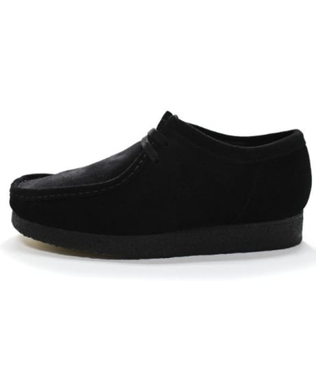Clarks Wallabee Black Suede