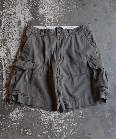 Used Polo Ralph Lauren Cargo Shorts Olive 03-220