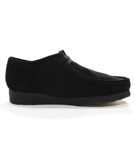 Clarks Wallabee Black Suede