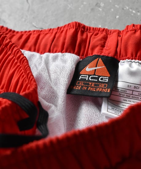 Deadstock Nike ACG Swim Shorts Red