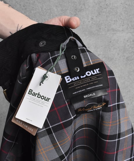 Barbour Bedale Wax Jacket Black