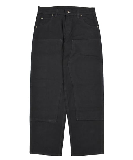 Prison Blues Double Knee Work Jean Black