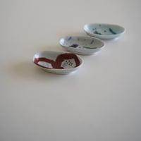 上絵豆皿／砂田政美