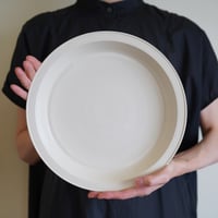 1尺縁皿/畠山雄介