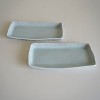 鎬長方板皿／砂田政美