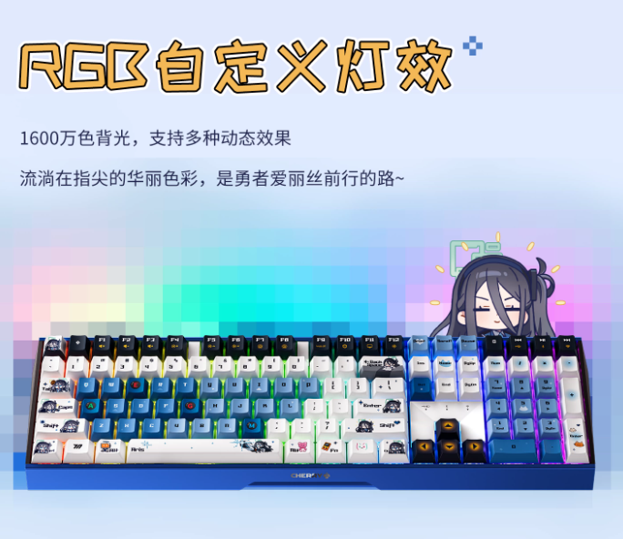 Cherry x ブルーアーカイブ キーボード・マウスパッド・マウス | Nekotani