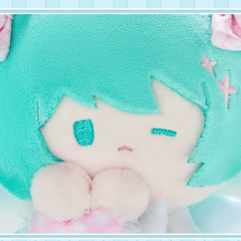 初音ミク　夢語未来シリーズ　BabyQ　ぬいぐるみキーホルダー　BW限定 初音ミク「夢語未來」babyQぬいぐるみ | Nekotani