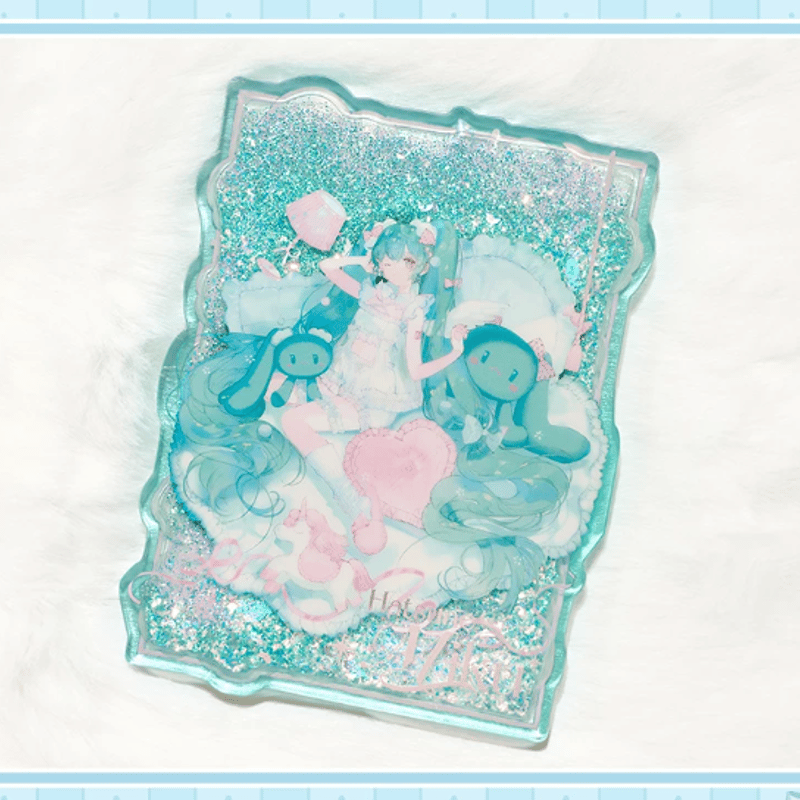 初音ミク「夢語未來」流砂アクリルブロック | Nekotani