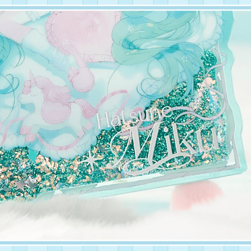 初音ミク「夢語未來」流砂アクリルブロック | Nekotani