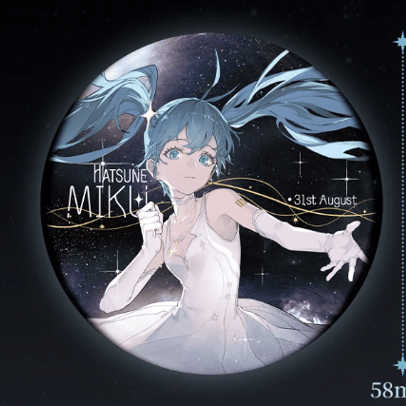 初音ミク「未來引力」アクリルスタンド・流砂アクリルブロック・缶
