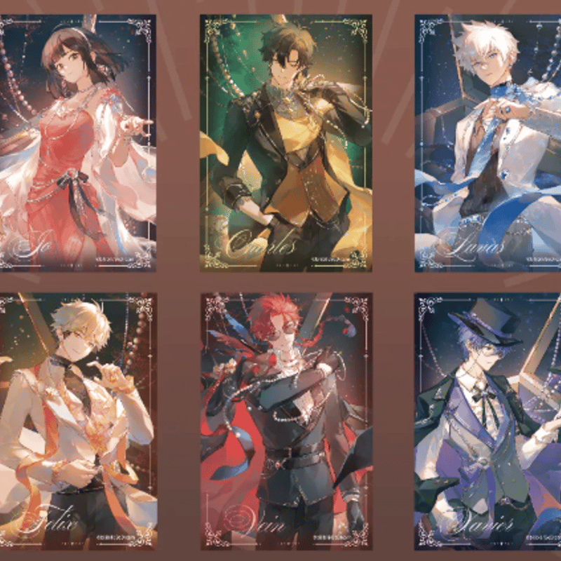 時光代理人　1周年　記念　色紙 時光代理人「匣中宝石」アクリル色紙 | Nekotani