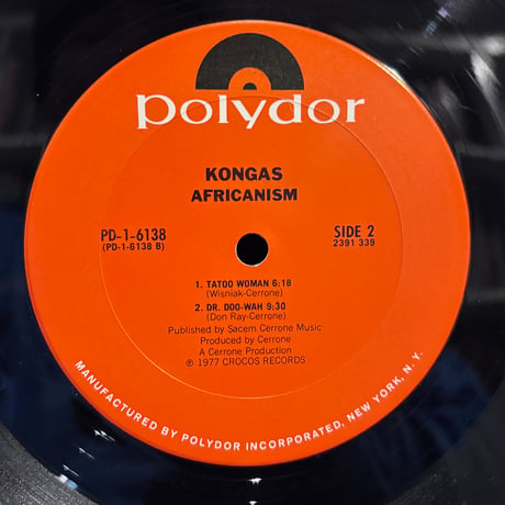 Kongas / Africanism (LP)