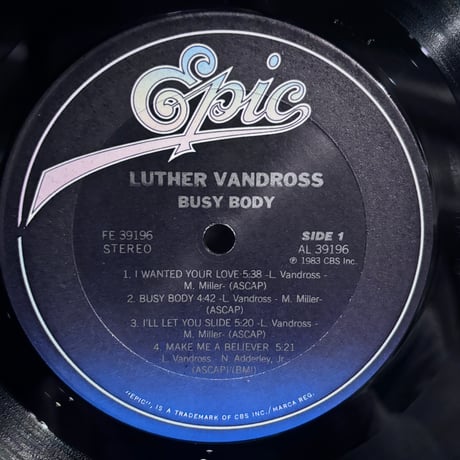 Luther Vandross / Busy Body (LP)