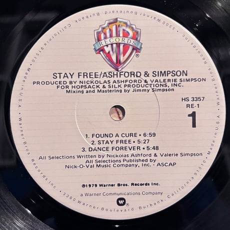 Ashford & Simpson / Stay Free (LP)