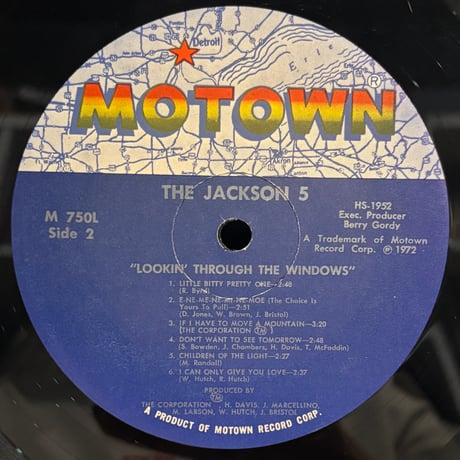 Jackson 5 / Lookin' Through The Windows（LP)