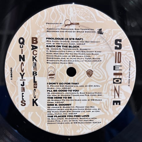 Quincy Jones / Back On The Block (LP)