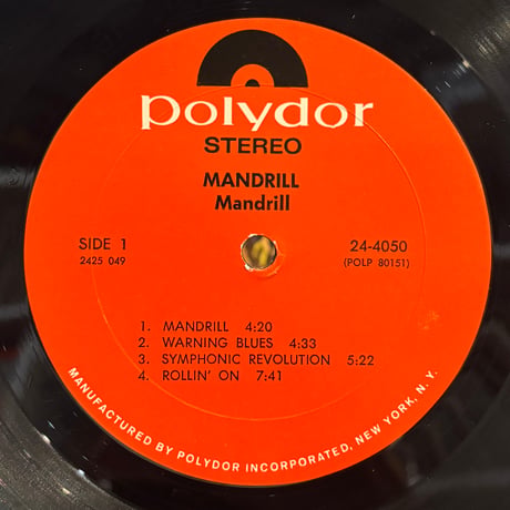 Mandrill / S.T. (LP)