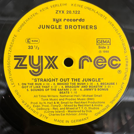 Jungle Brothers / Straight Out The Jungle (LP)
