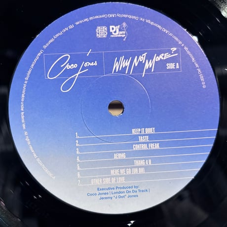 Coco Jones / Why Not More? (LP)