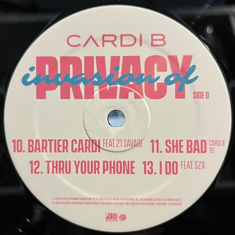Cardi B / Invasion Of Privacy (2LP)