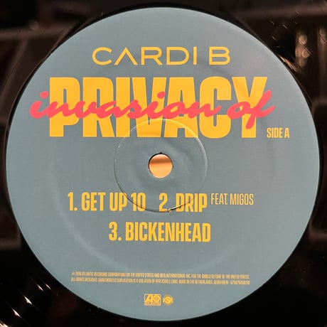 Cardi B / Invasion Of Privacy (2LP)