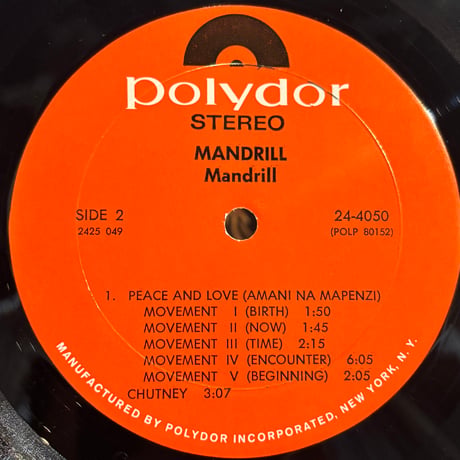 Mandrill / S.T. (LP)