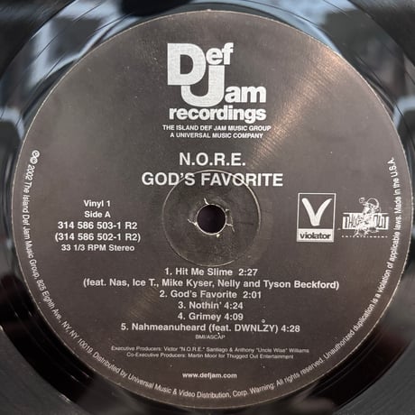 N.O.R.E. / God's Favorite (2LP)