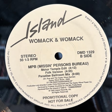 Womack&Womack / MPB (12")