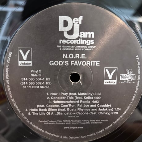 N.O.R.E. / God's Favorite (2LP)