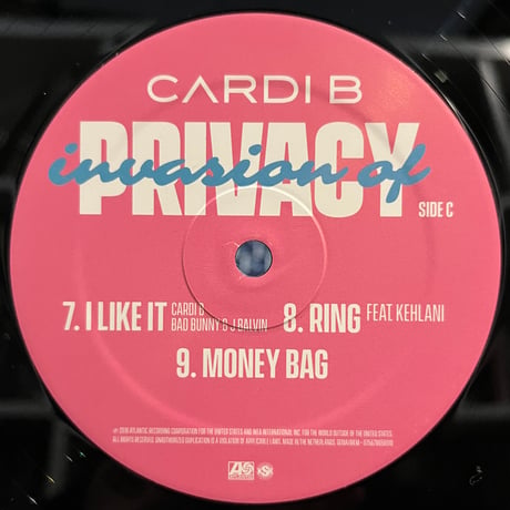 Cardi B / Invasion Of Privacy (2LP)