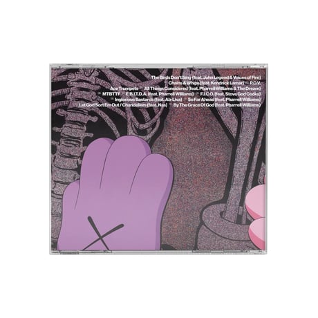 KAWS X CLIPSE LET GOD SORT EM OUT TEE BOX