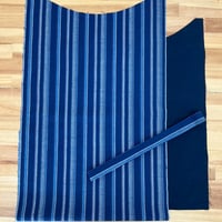 真綿おいねキット　絹kimonoシリーズ　青縦縞　FREE