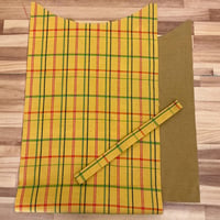 真綿おいねキット　絹kimonoシリーズ 黄格子　FREE