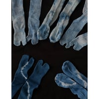 SOCKS / TABI SOCKS  FREE SIZE(24〜27cm) 藍