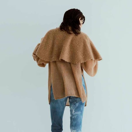 <PRE ORDER> NO.120 MOHAIR SILK CAPE 　12月上旬予定
