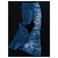 NO.103  RANDOM RIBS BELL PANTS  藍  -陰陽-【SIZE1】