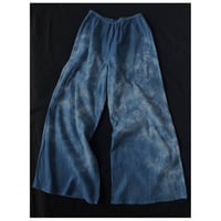 NO.97 高島ちぢみ　SAMUE PANTS  藍  静寂 【SIZE1】