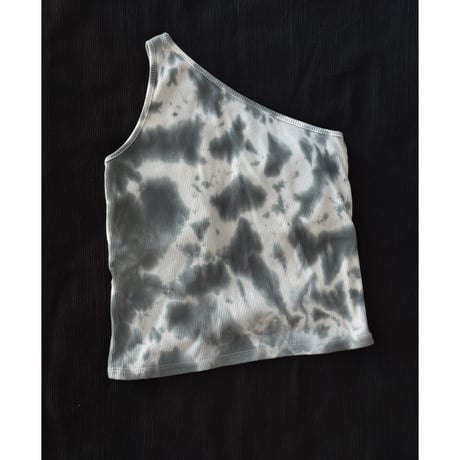 NO.74  RIB ONESHOULDER  炭色